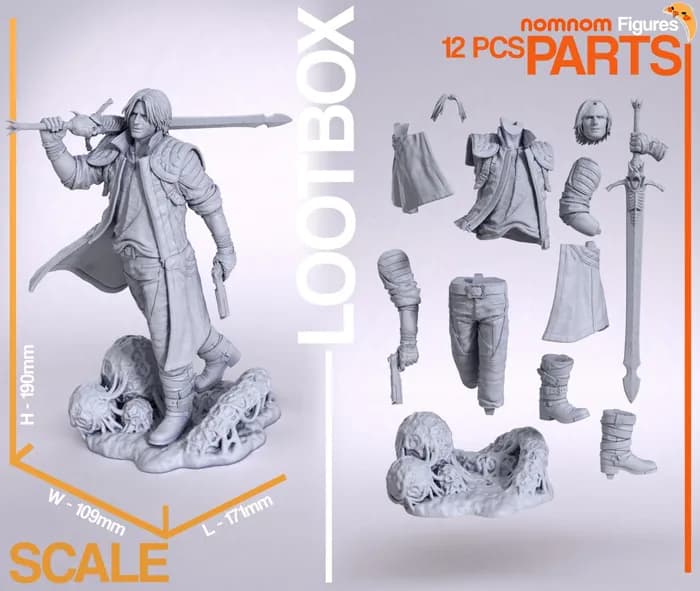 STL - dante render 3