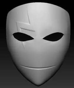 STL - darker than black hei mask render 1