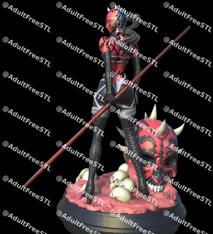 STL - darth maul girl sexy 20210522t214612z 001 render 1