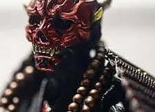 STL - darth maul samurai mask nikkoindustries render 1