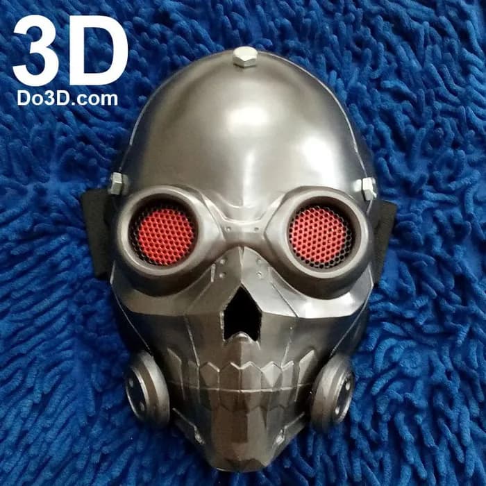 STL - death gun helmet do3d render 1
