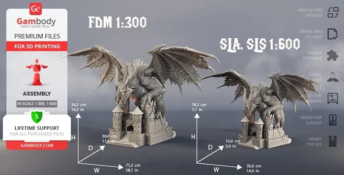 STL - deathwing wow render 4