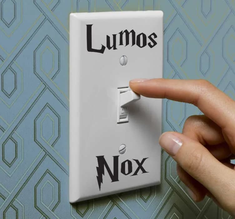 STL - Lumos Nox Light Switch Decor