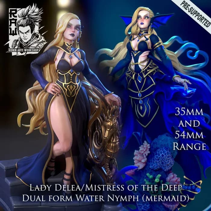 delea shapeshifting mermaid infiltrator
