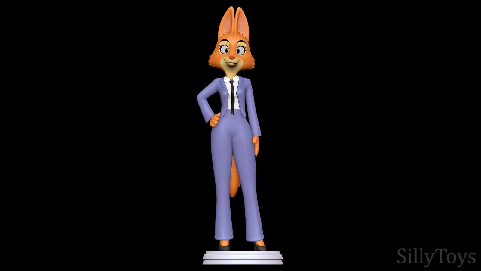 STL - Diane Foxington "The Bad Guys" render 5