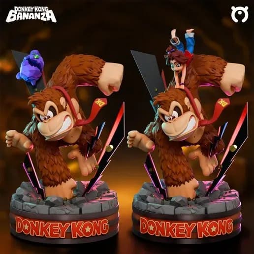 STL - Donkey Kong Bananza render 1