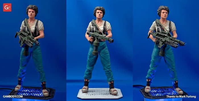 STL - ellen ripley gambody render 2