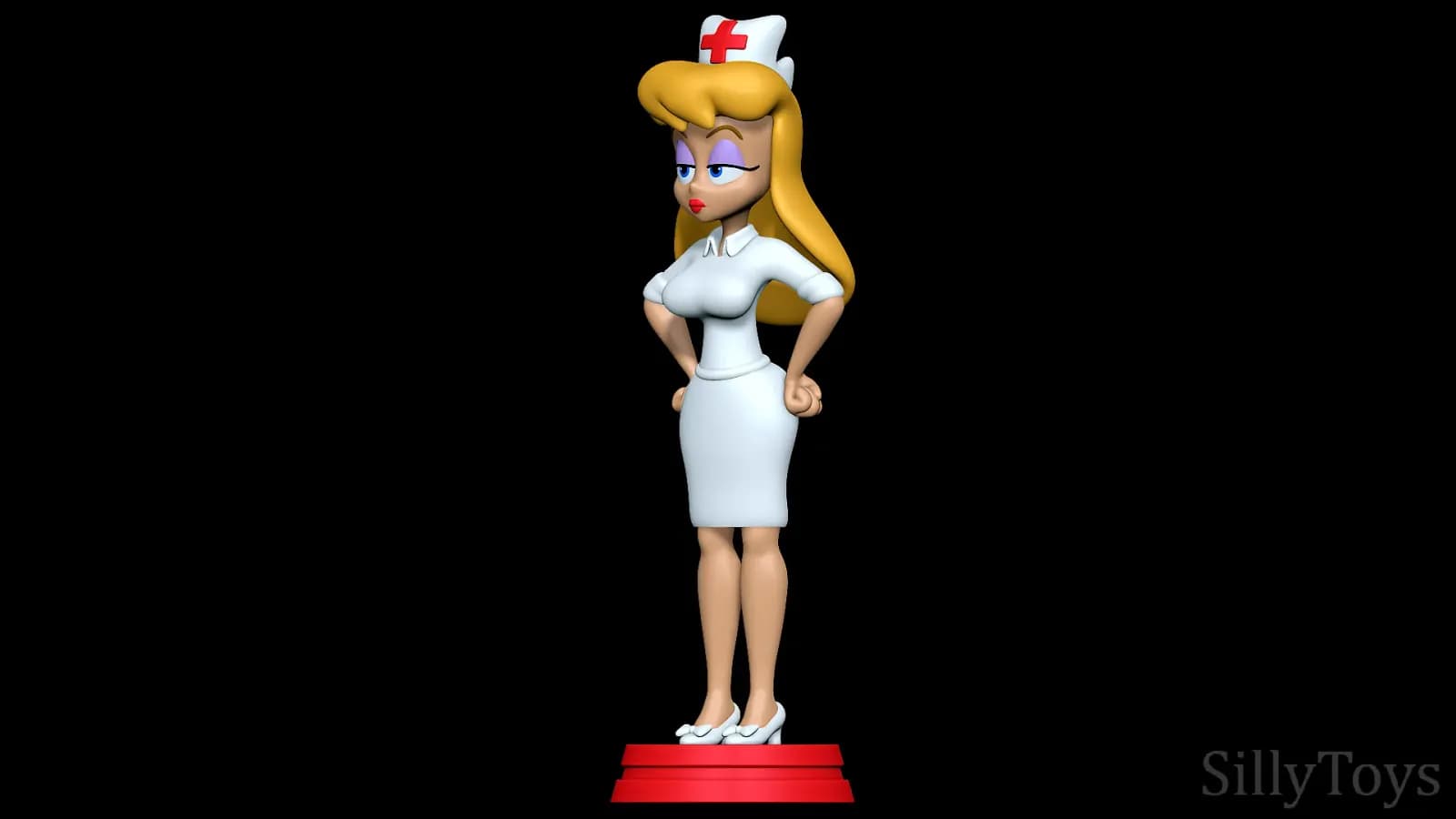 STL - Enfermera Hello Nurse de Animaniacs render 3