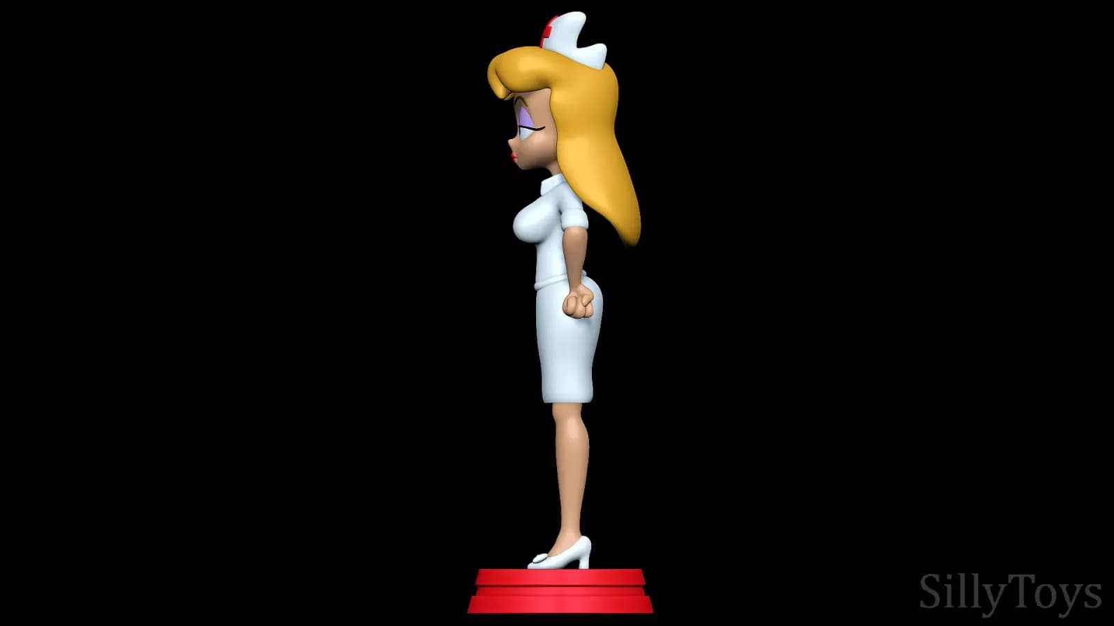 STL - Enfermera Hello Nurse de Animaniacs render 5