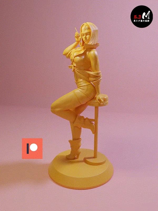 STL - Faye Valentine Cowboy Bebop render 2