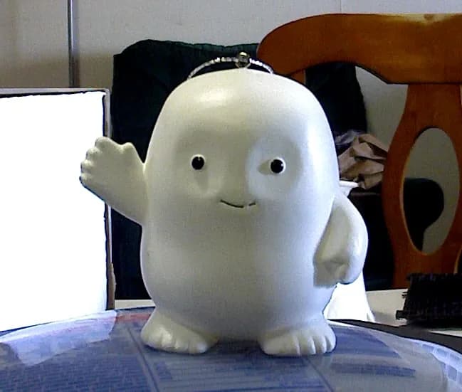 STL - Figura Adorable de Personaje Blanco render 1
