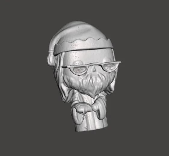 STL - Figura Albus Dumbledore estilo chibi render 1
