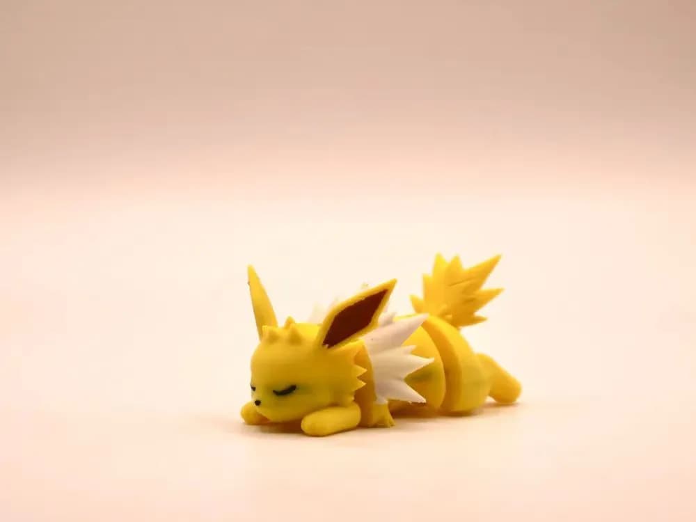 STL - Figura Articulada Jolteon Flexible render 1