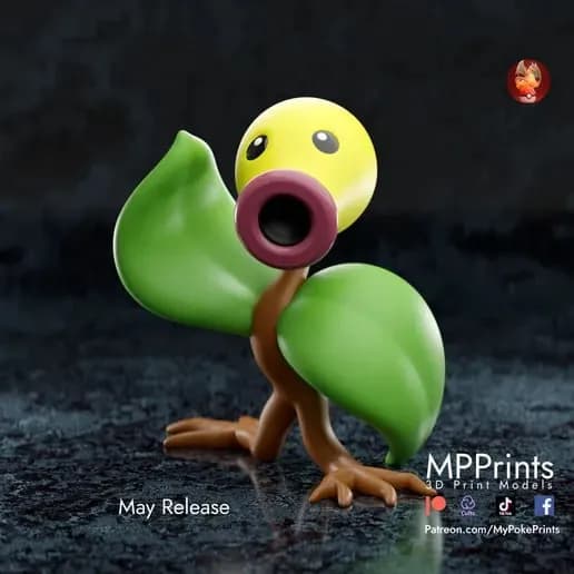 STL - Figura Bellsprout para Impresión 3D