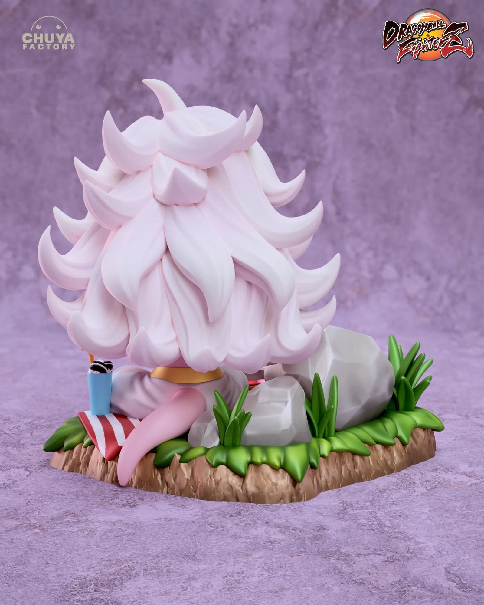 STL - Figura chibi Android 21 render 4