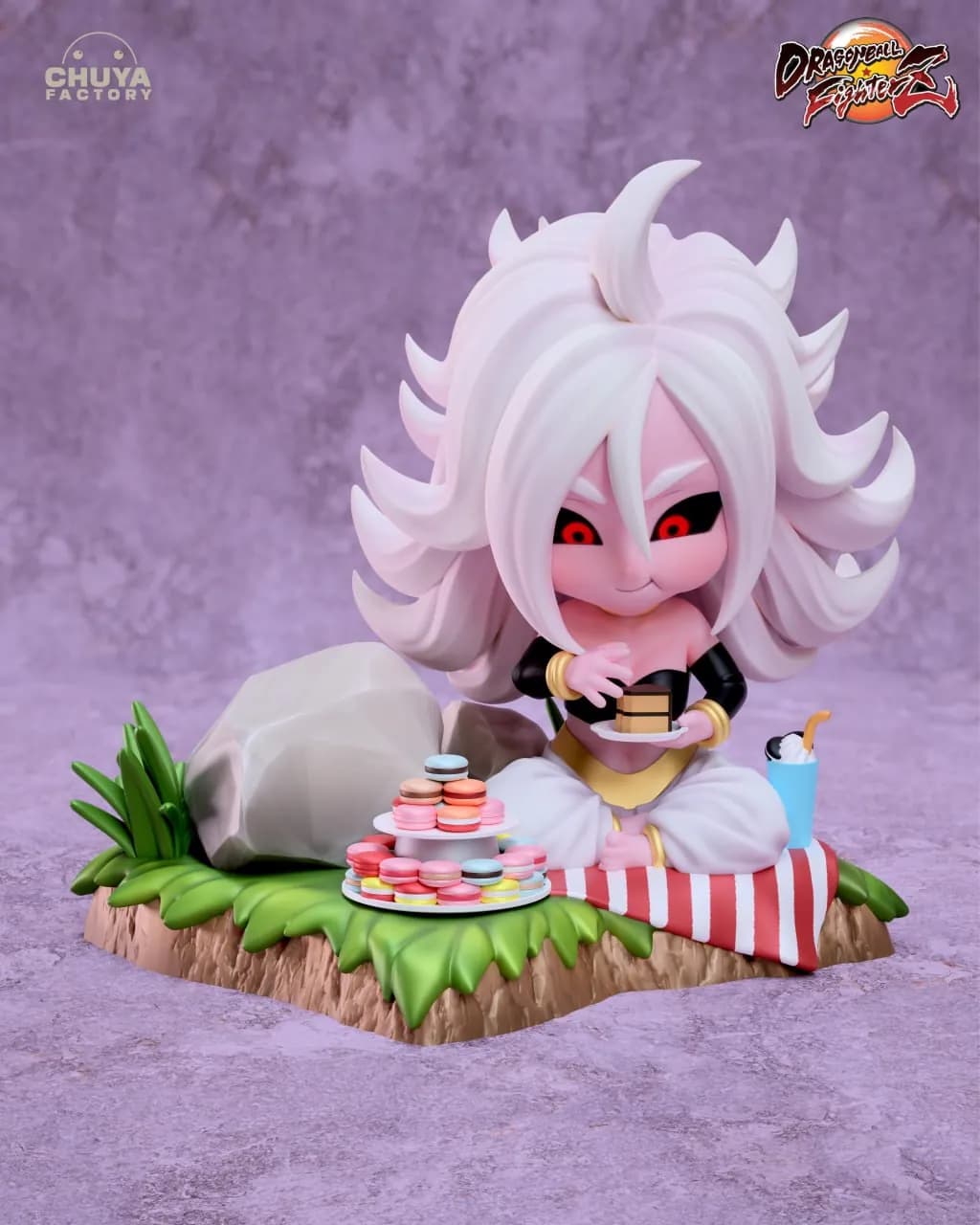 STL - Figura chibi Android 21 render 5