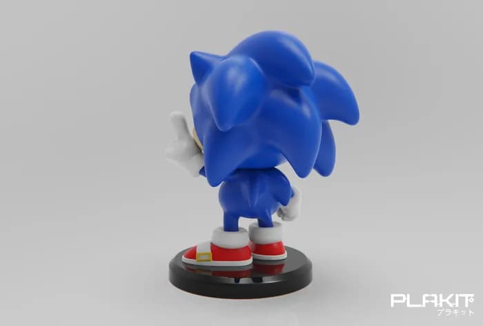 STL - Figura coleccionable de Sonic the Hedgehog render 2