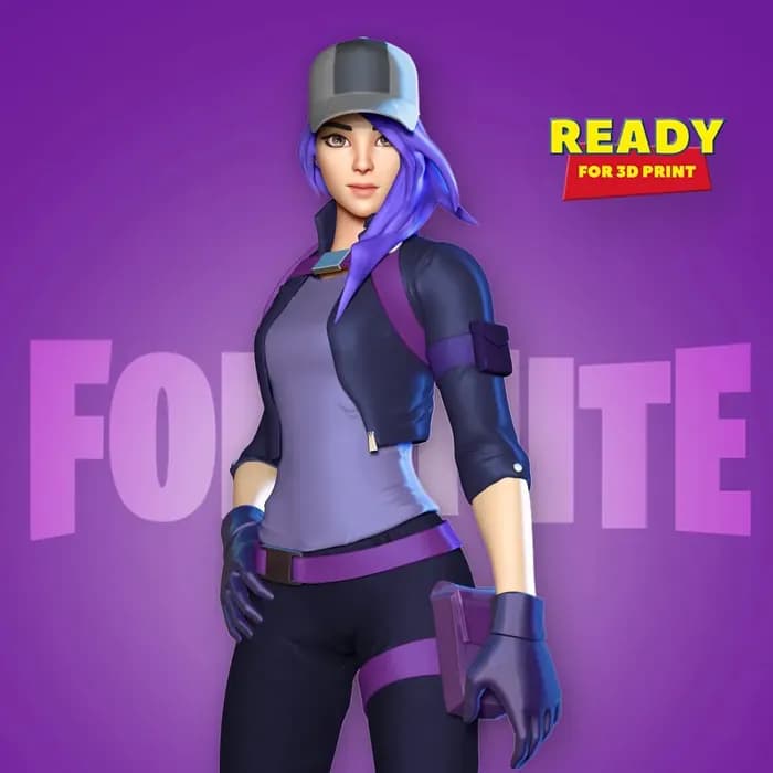 STL - Fortnite Remedy Action Figure