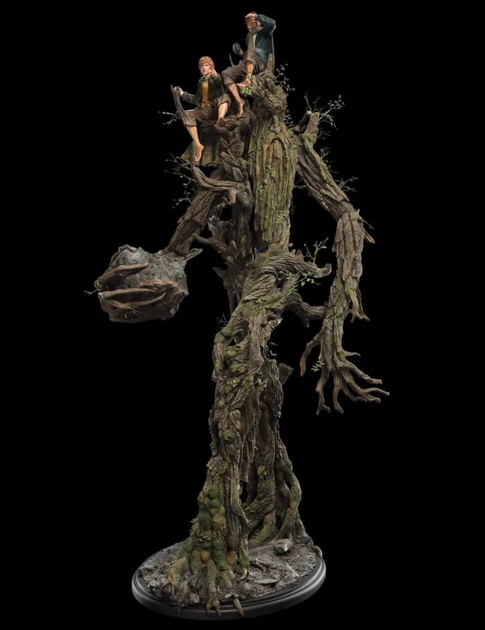 STL - Figura de Ent del Señor de los Anillos render 2