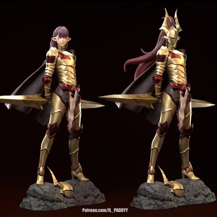 STL - Esil Radiru Figure from Solo Leveling