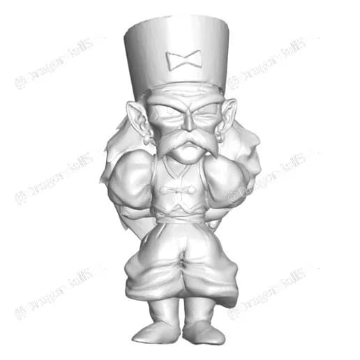 STL - Figura de General Blue de Dragon Ball Z render 1