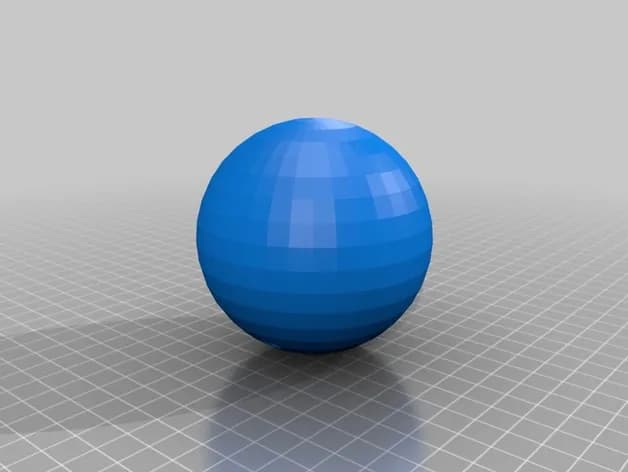 STL - Figura de Goku con Bola de Energía render 2