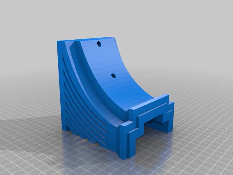 STL - Figura de guerra para lámpara de puente render 3