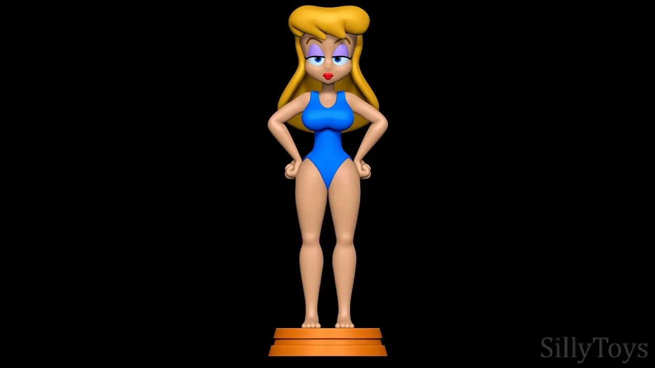 STL - Hello Nurse Swimsuit Figure