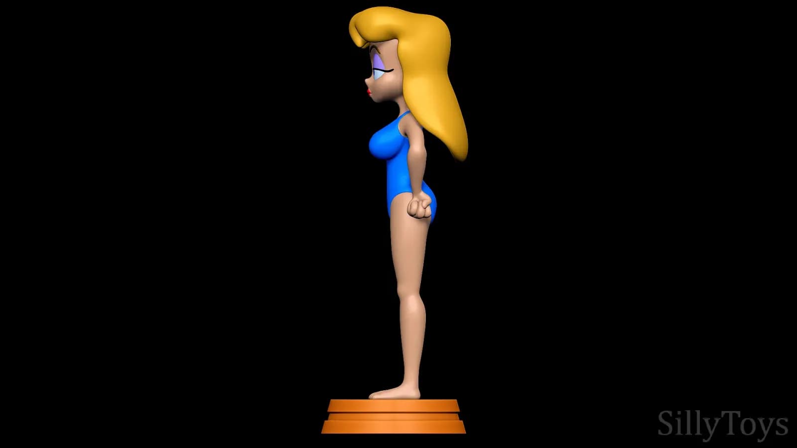STL - Figura de Hello Nurse en traje de baño render 2