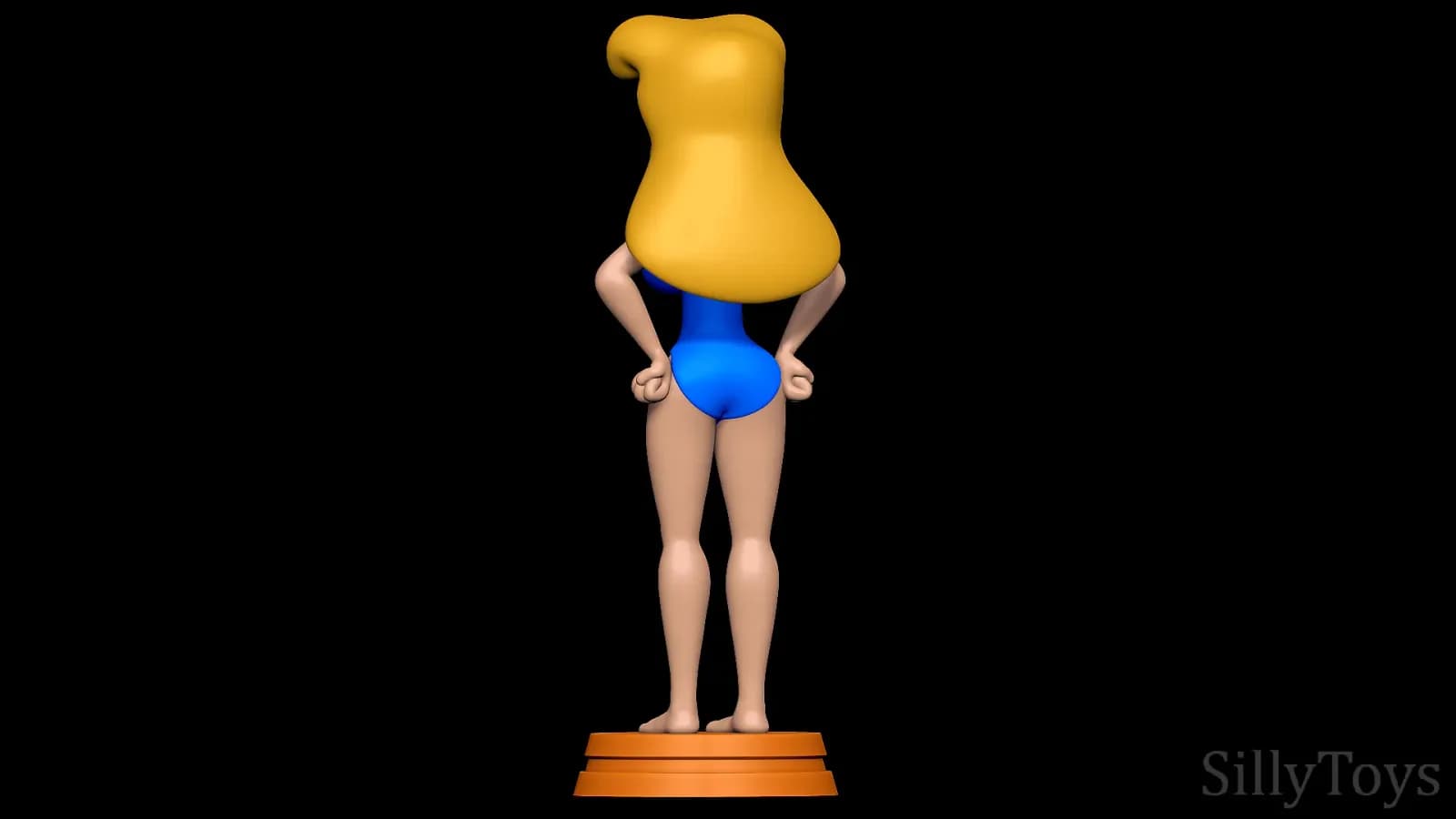 STL - Figura de Hello Nurse en traje de baño render 4