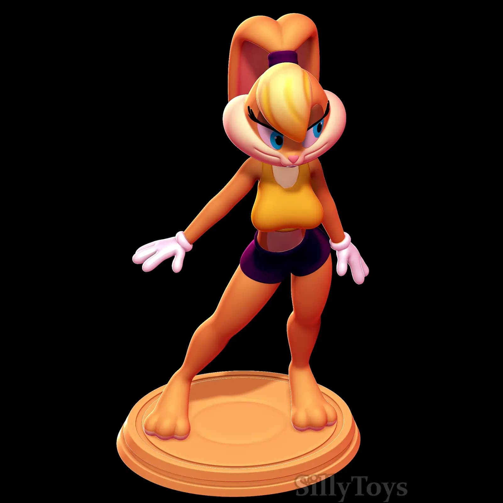 STL - Figura de Lola Bunny 2 render 3