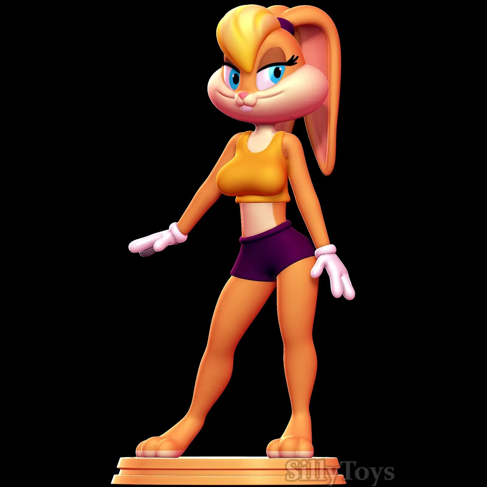 STL - Figura de Lola Bunny 2 render 4