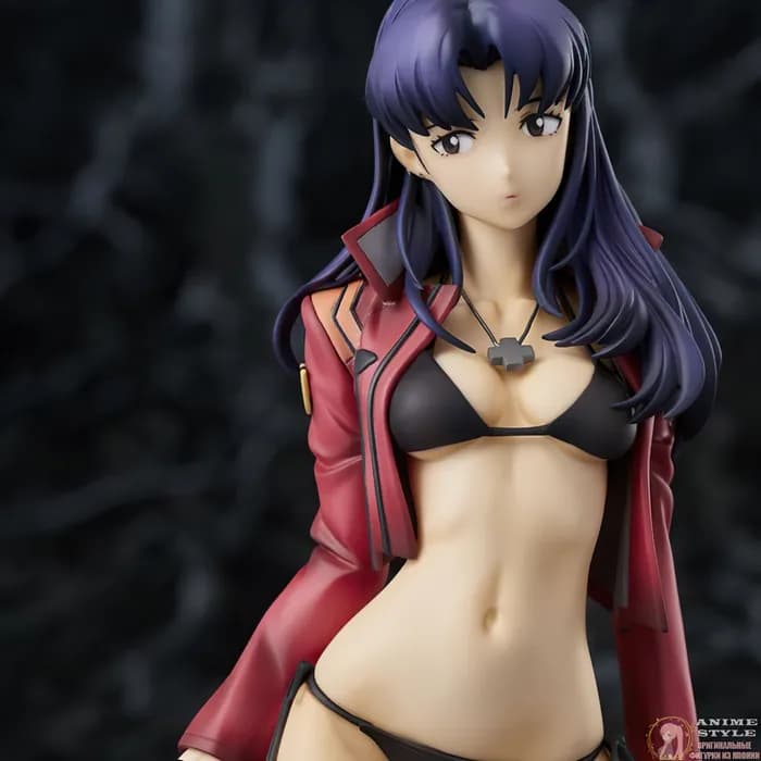 STL - Figura de Misato Katsuragi de Evangelion render 3
