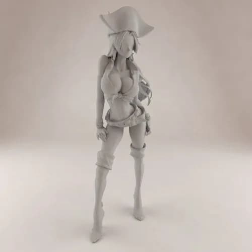 STL - Figura de Monkey D. Luffy "Wanted" render 4