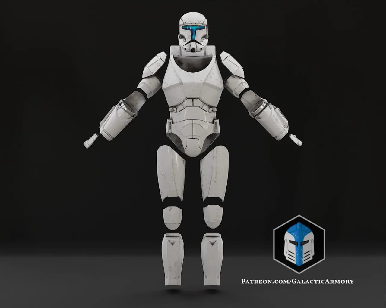 STL - Remastered Clone Trooper Figure