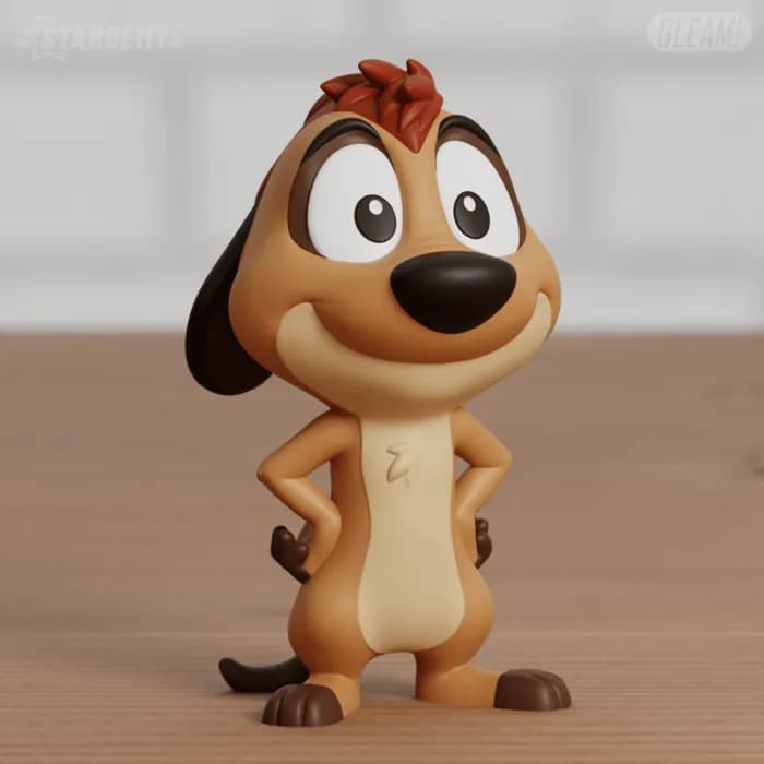STL - Figura de Timón render 3