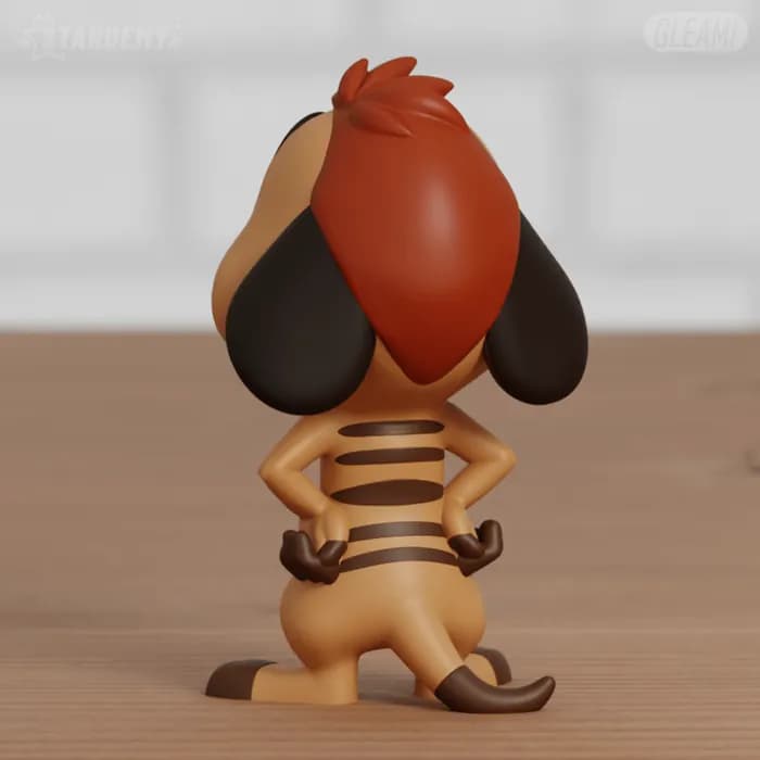 STL - Figura de Timón render 4