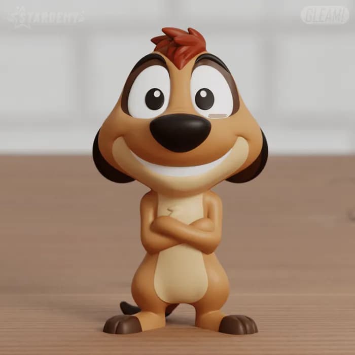 STL - Figura de Timón render 5