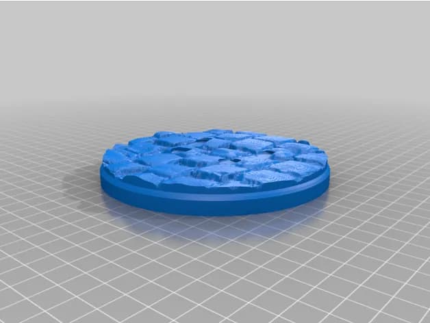 STL - Figura de Tintín con Base render 4