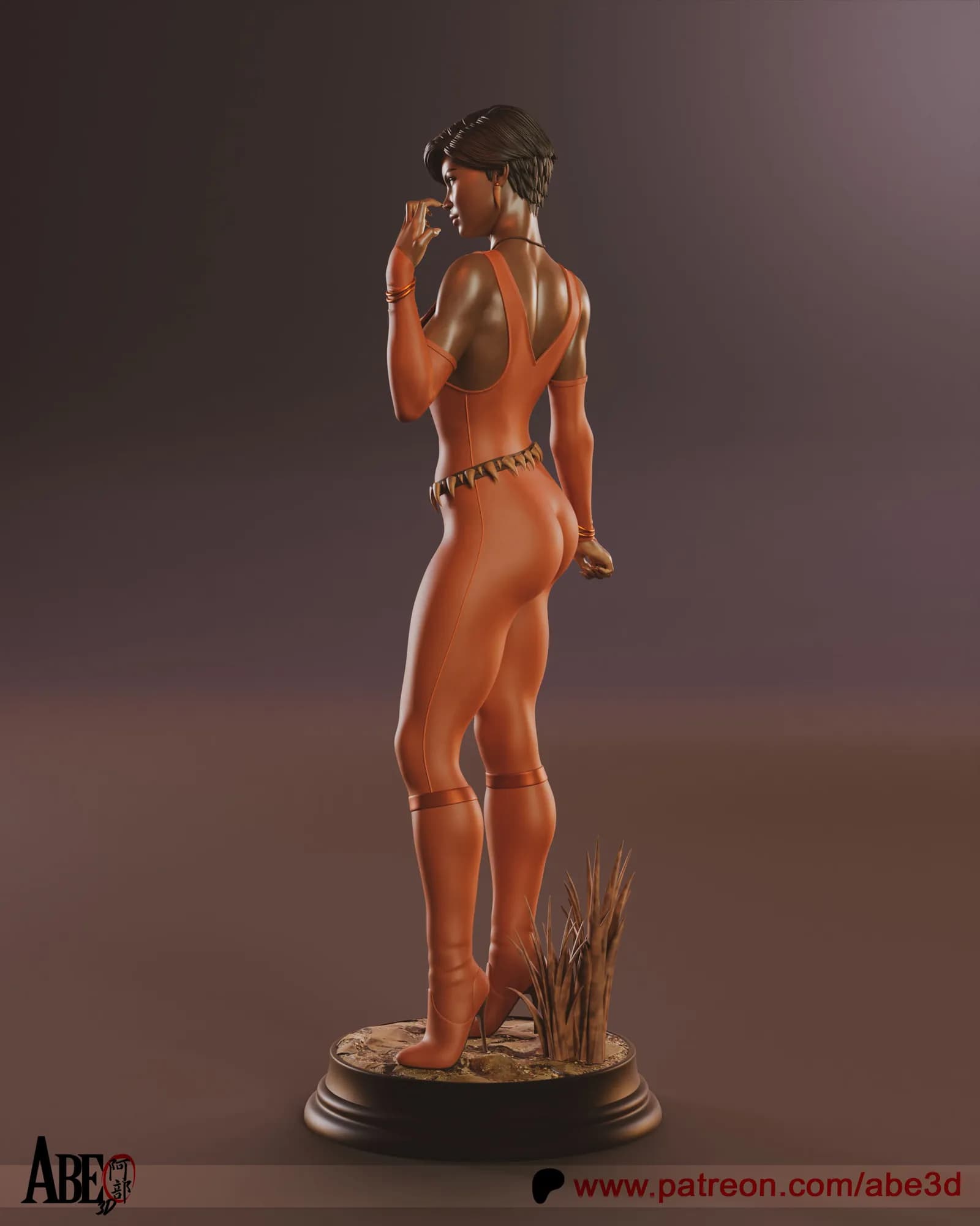 STL - Figura de Vixen estilizada para impresión 3D render 3