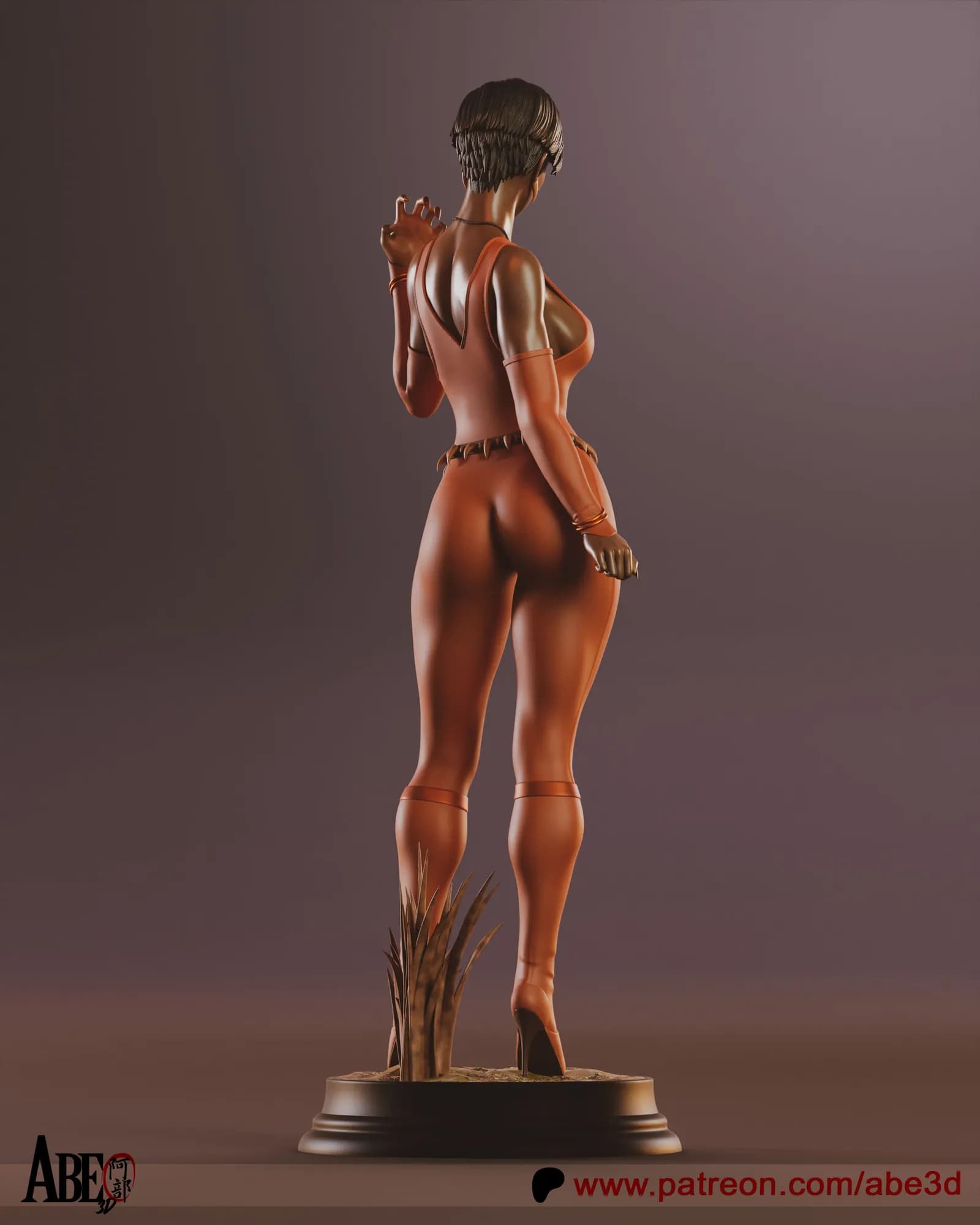 STL - Figura de Vixen estilizada para impresión 3D render 5