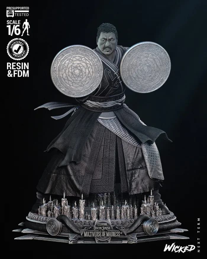 STL - Figura de Wong del Multiverso de la Locura render 1