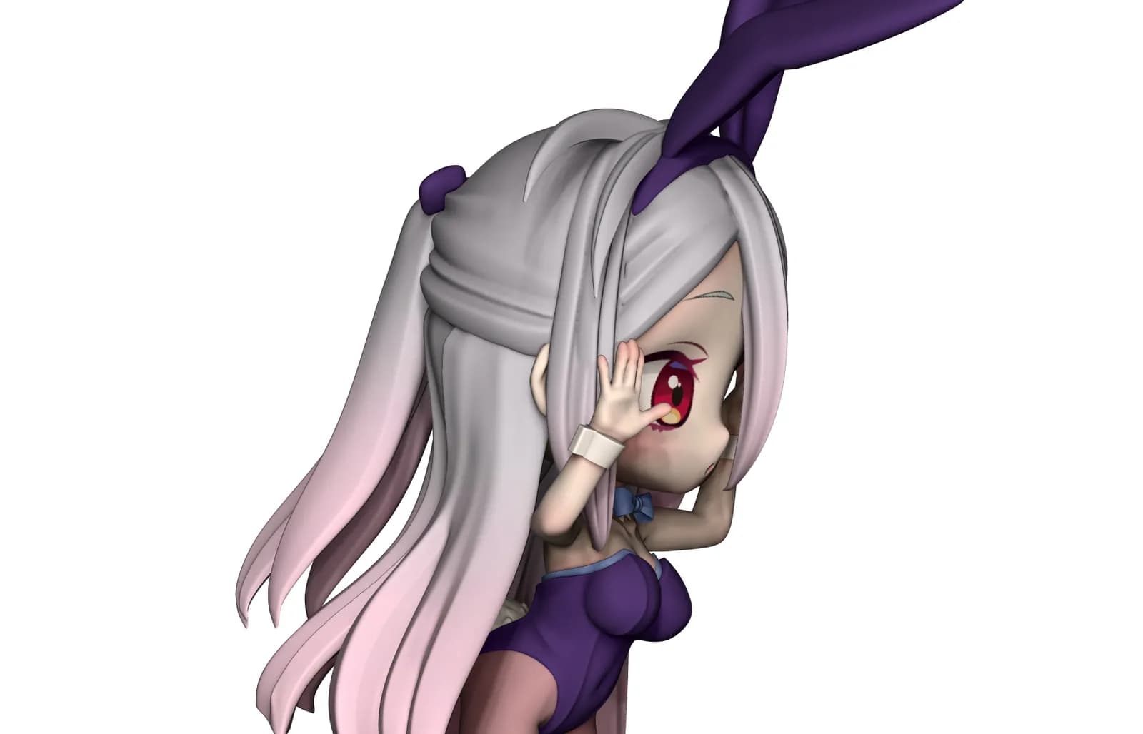 STL - Figura Estilo Bunny de Shoko render 3