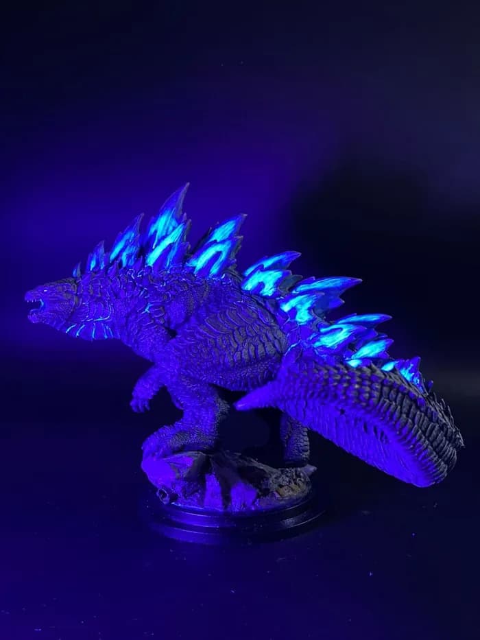 STL - Figura Godzilla 2019 render 4