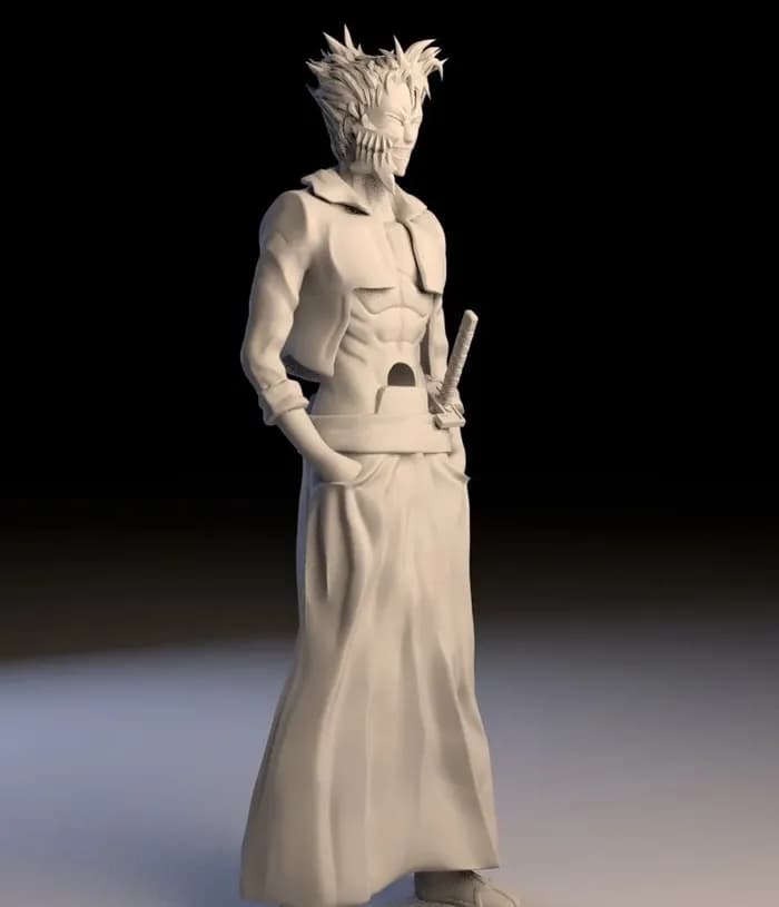 STL - Figura Grimmjow Bleach render 2