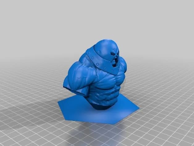 STL - Figura Juggernaut Estilo Marvel 2 render 2