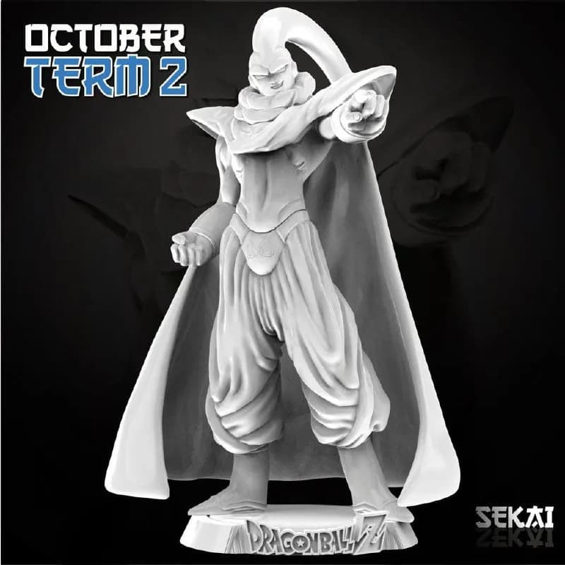 STL - Figura Majin Boo Escultura render 1