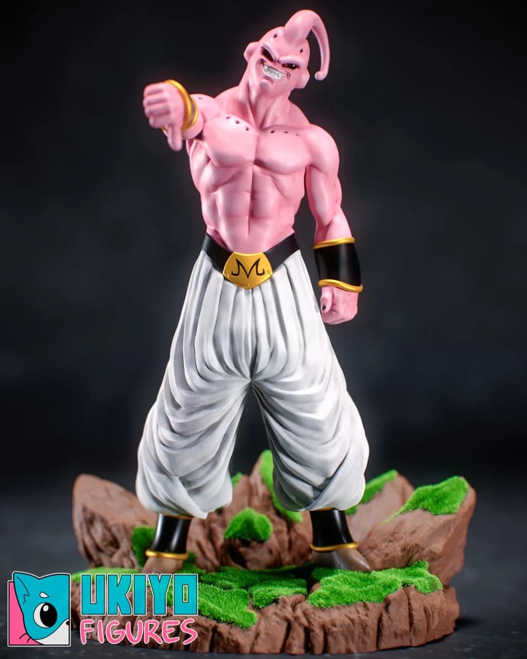 STL - Figura Majin Buu 5 render 1