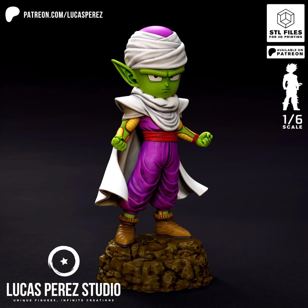 STL - Piccolo Daima Figure from Dragon Ball