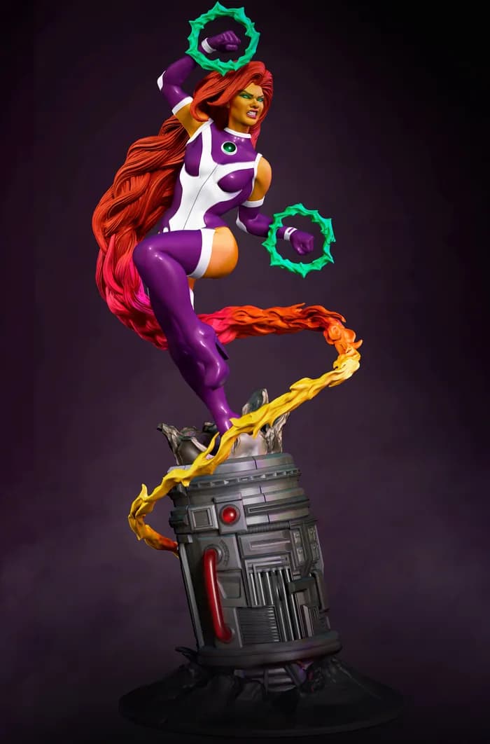 STL - Figura Starfire DC Comics render 3